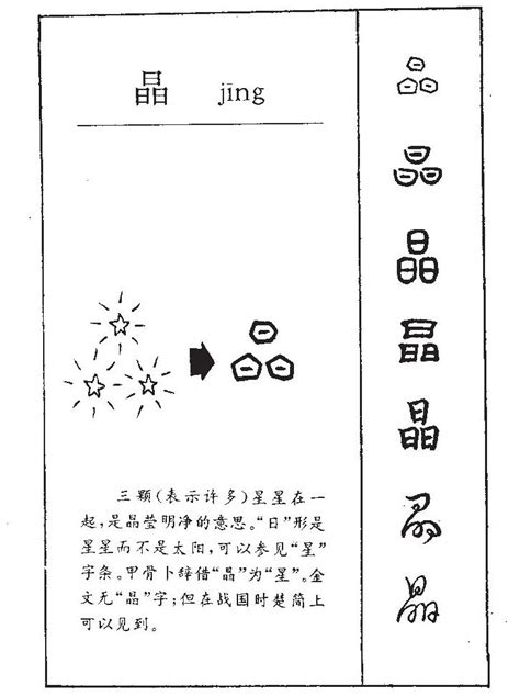 晶字五行|晶的五行属什么,晶字的五行属性,晶的寓意